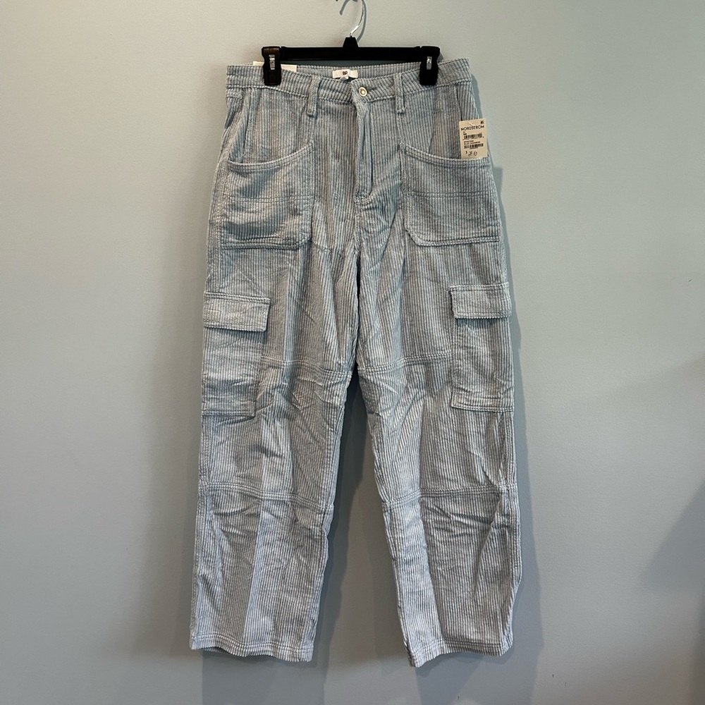 BP Blue Cashmere Cargo Pants